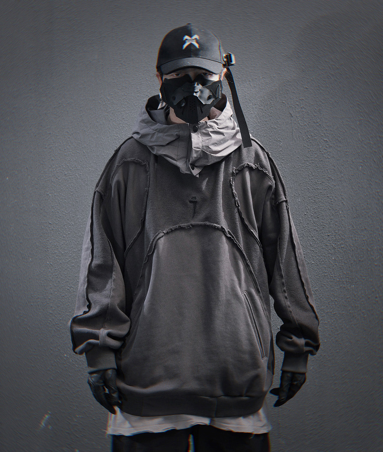 HiH56 Grey NX Hoodie