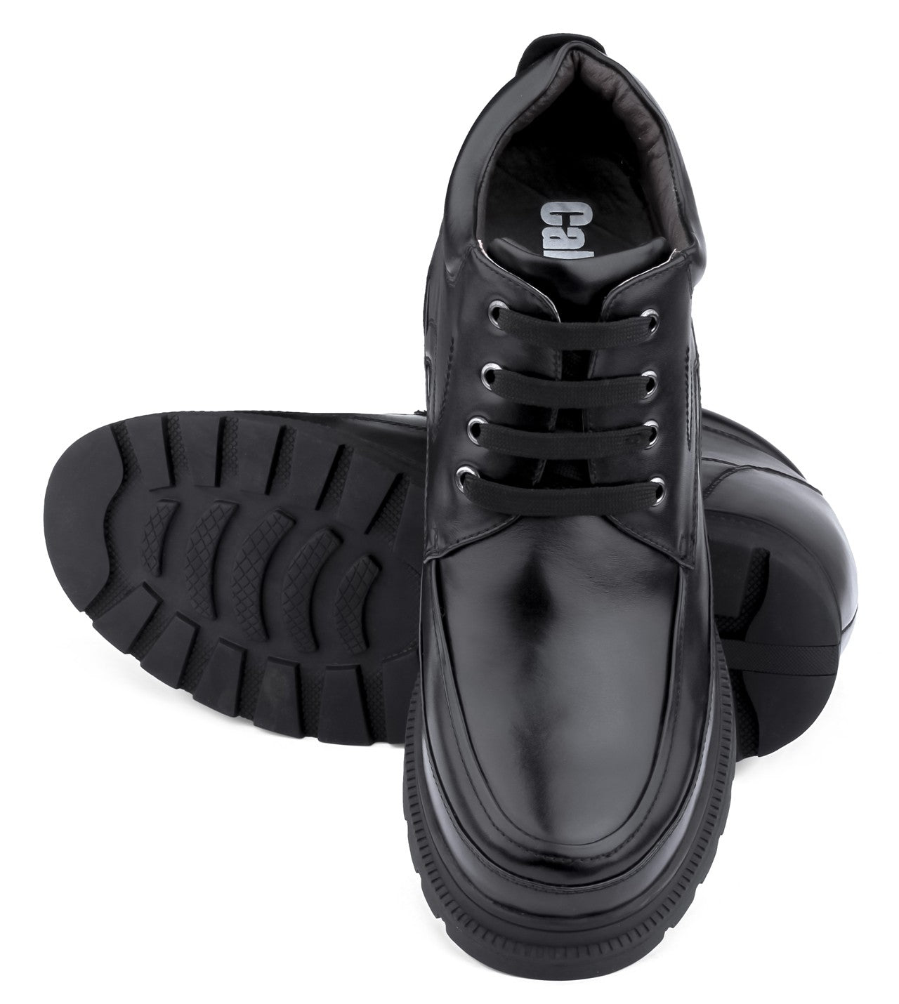 CALDEN Leather Elevator Boots - 5.2 Inches - K511615